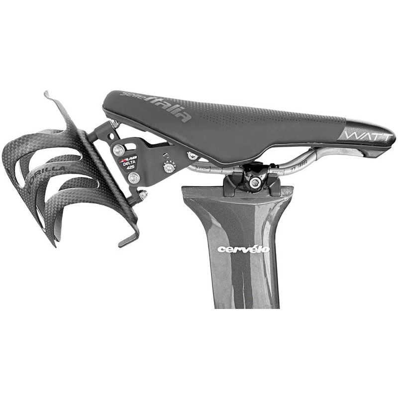 XLAB Delta 425 Saddle Mounted Water Bottle Carrier System – Matte Black