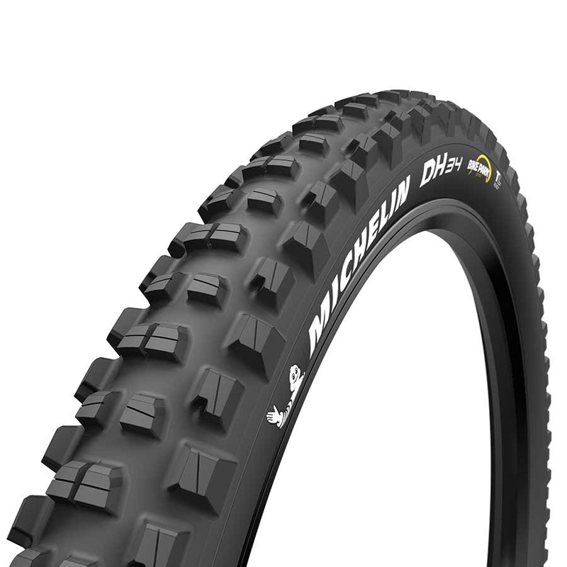 Michelin DH34 Bike Park Tire 29×2.40 Wire Tubeless Ready Bikepark 2x55TPI Black