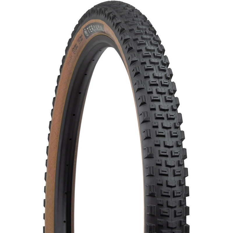 Teravail Honcho Tire – 27.5 x 2.4 Tubless Folding Tan Durable Grip Compound