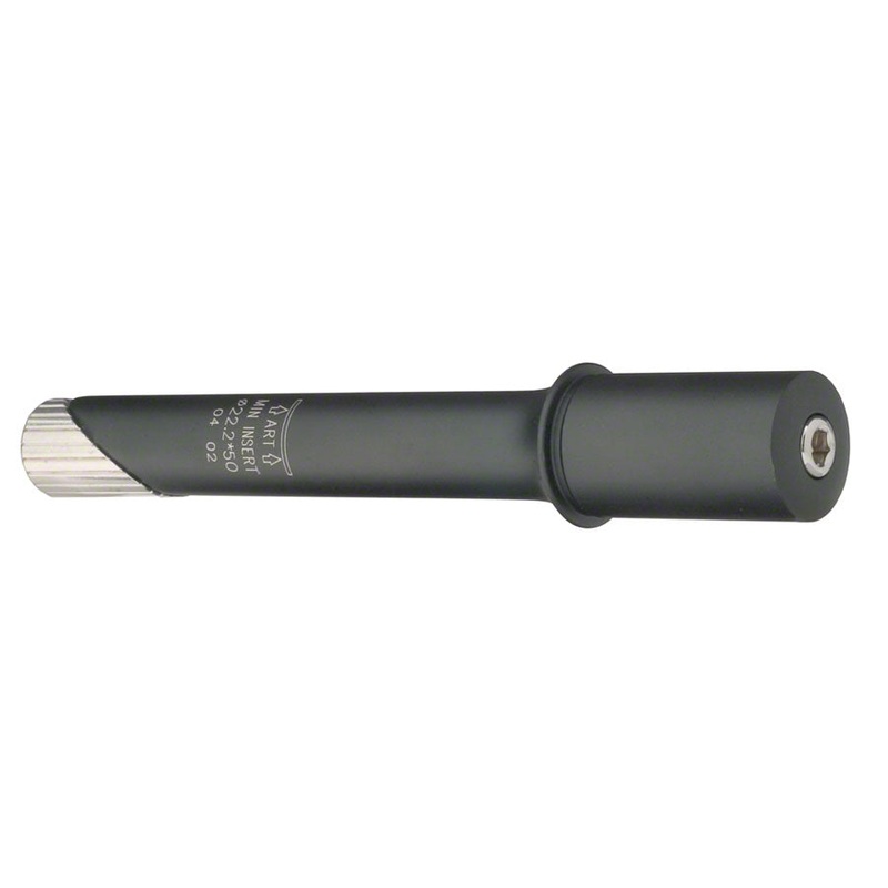 Dimension Steerer Adaptor 1″ quill to 1-1/8″ Threadless Black