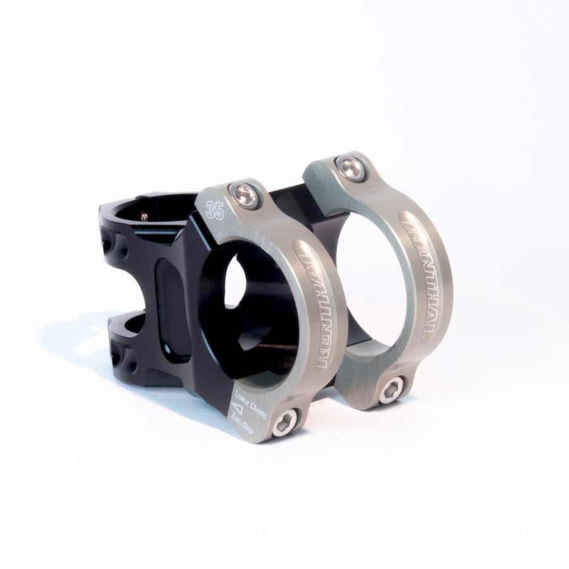 Renthal Apex 35 Stem – 50mm 35 Clamp +/-6 1 1/8″ Aluminum Black/Gold