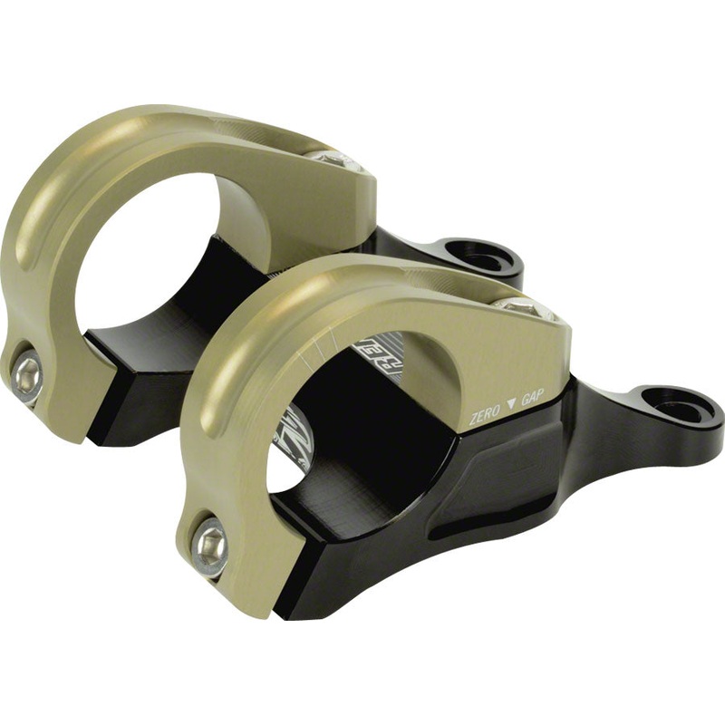 Renthal Integra 35 Stem – 45mm 35 Clamp +/-10 1 1/8″ Aluminum Black/Gold