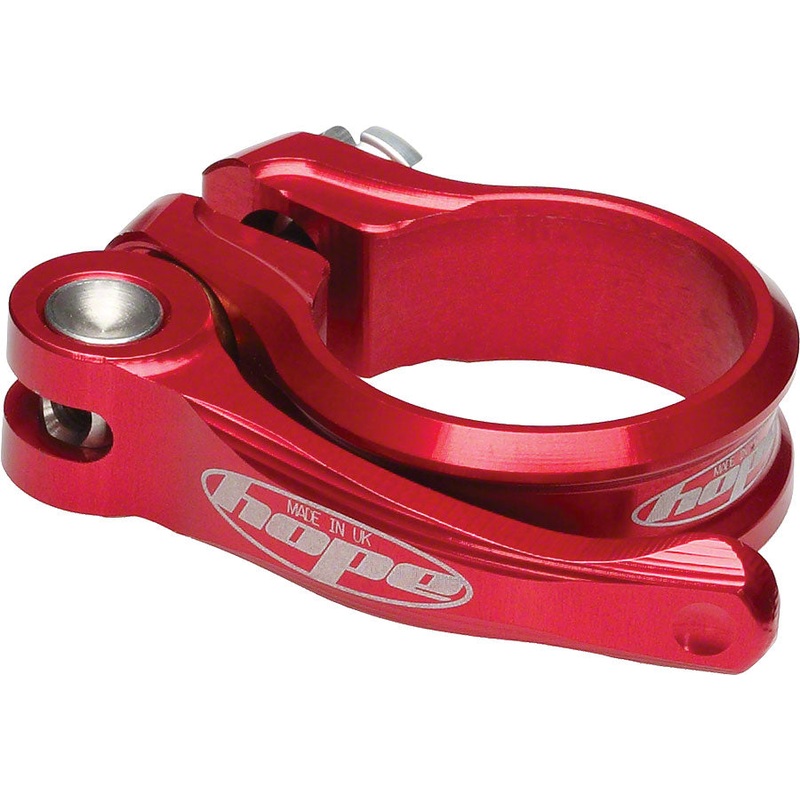 Hope Seatpost Clamp – 34.9mm QR Red