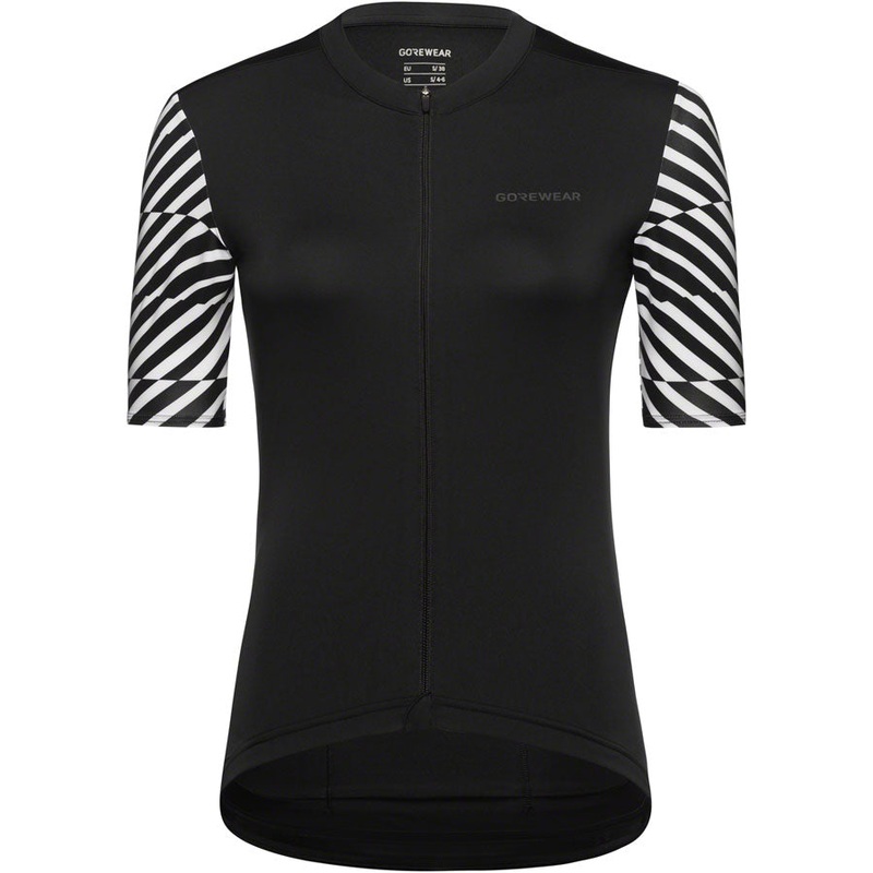 Gorewear Swiftride Optical Jersey – Black/White Womens X-Large