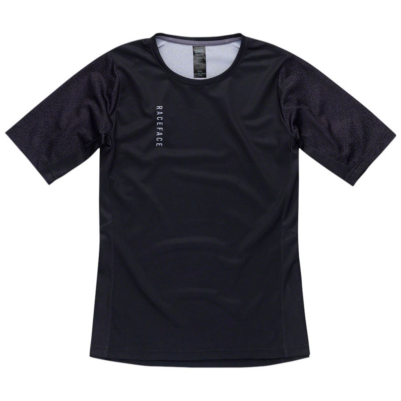 RaceFace Indy Jersey – Short Sleeve Womens Black Medium