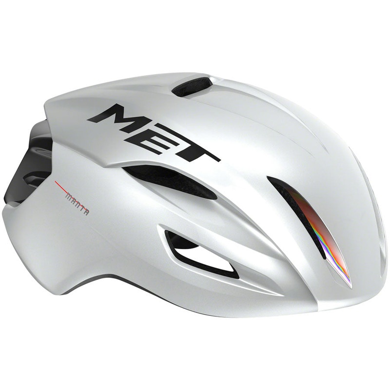 MET Manta MIPS Helmet – White Holographic Glossy Medium
