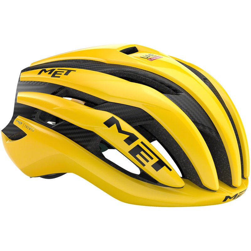 MET Trenta 3K Carbon MIPS Helmet – Jaune Limited Edition Small