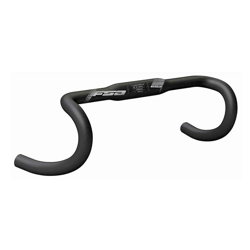 Full Speed Ahead NS Adventure Drop Handlebar – Aluminum 31.8mm 44cm Black