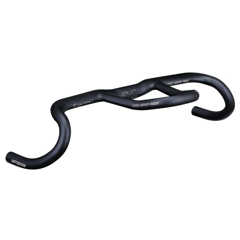 Full Speed Ahead Pro-Wing AGX Drop Handlebar – Aluminum 31.8mm 44cm Black