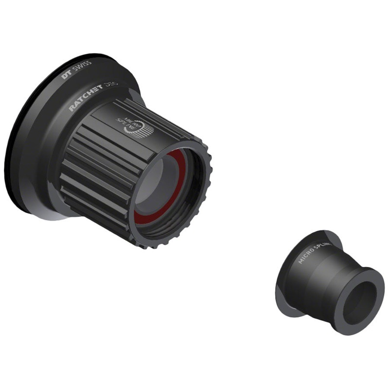 DT Swiss Ratchet DEG Freehub Body – Shimano Micro Spline Light Aluminum Ceramic Ball Bearing w/ End Cap 12 x 148 mm