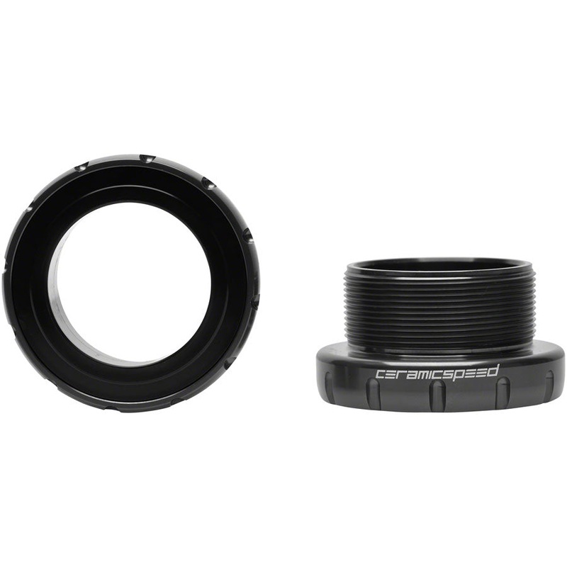 CeramicSpeed Italian Road Bottom Bracket – DUB Road Spindle Coated Races BLK