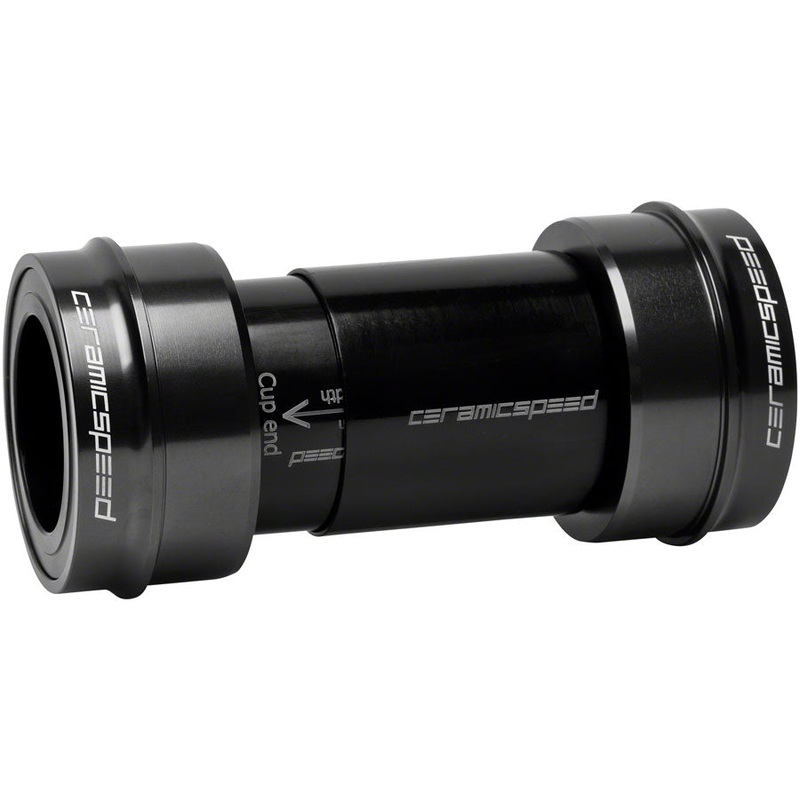 CeramicSpeed PF30 Road Bottom Bracket – DUB Road Spindle Coated Races Black