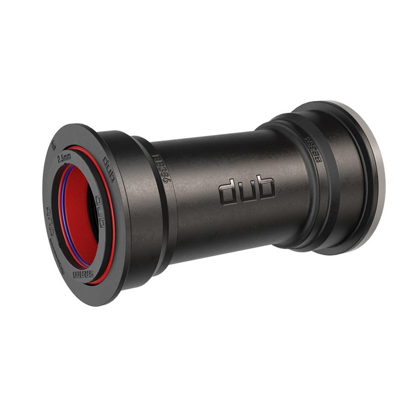 SRAM DUB Wide PressFit Bottom Bracket – PF30/BB386 86.5mm Road Black
