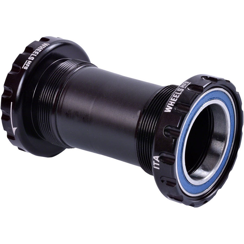 Wheels Manufacturing Italian Bottom Bracket – 30mm Spindle ABEC 3 Black