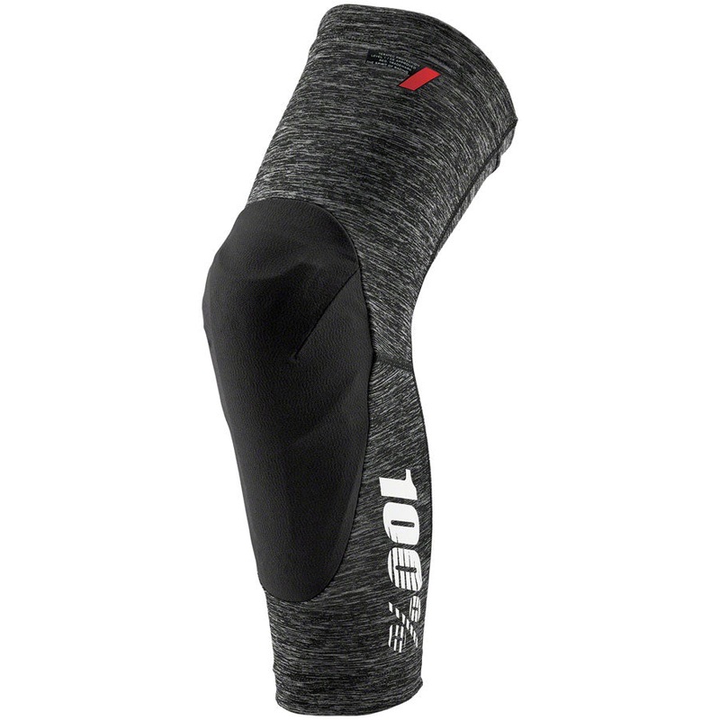 100% Teratec Knee Guards – Gray Heather Large
