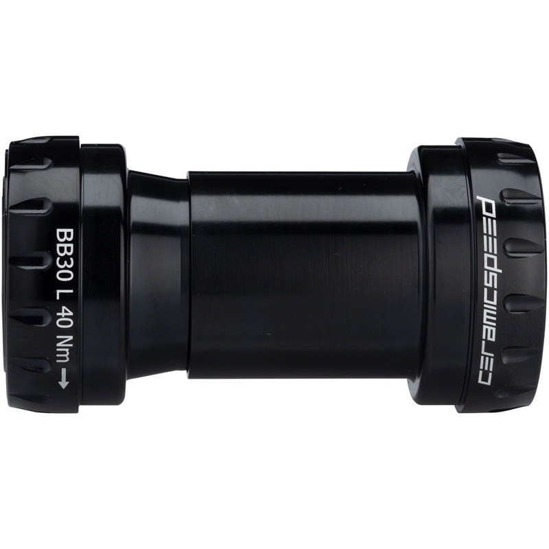CeramicSpeed BB30 Road Bottom Bracket – 24mm Spindle Coated Races Black