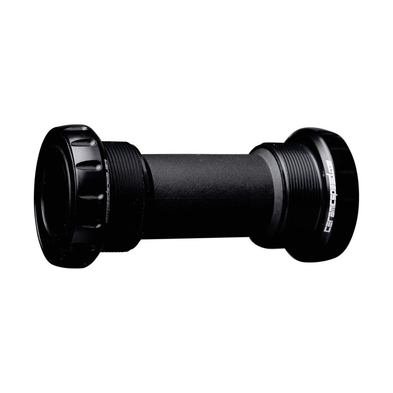 CeramicSpeed BSA Road Bottom Bracket – English Thread 68mm 24mm Spindle Coated Races BLK