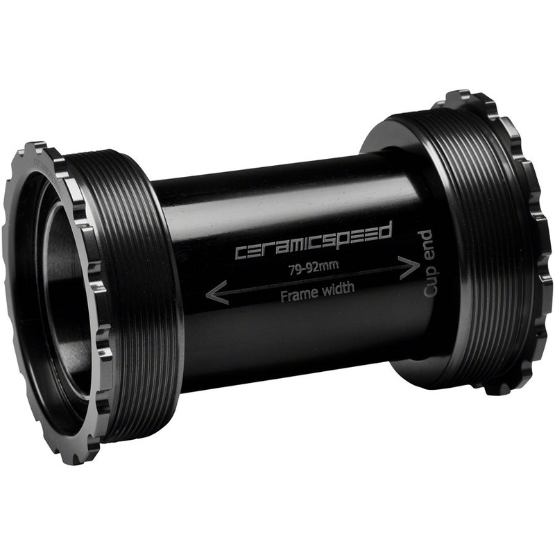 CeramicSpeed T47/86 Bottom Bracket – 30mm Coated Races Black