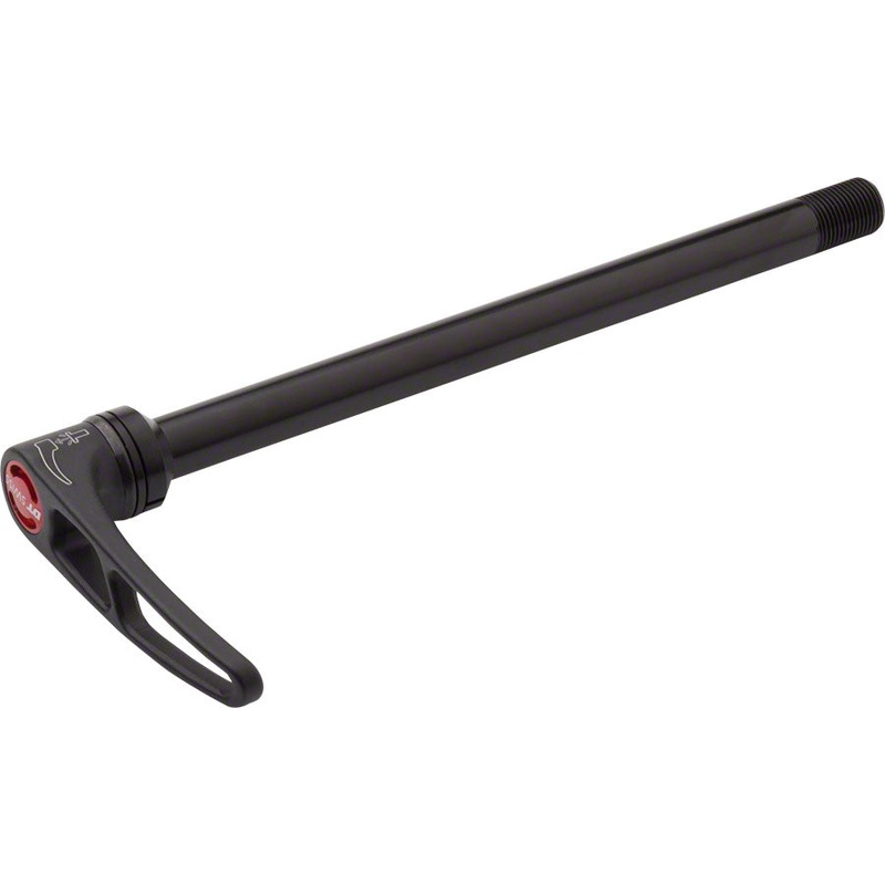 DT Swiss RWS MTB Rear Thru Axle – 12 x 142mm Overall Length 167.7mm M12 x 1.0mm Thread Pitch Flat Washer Plug-in Lever