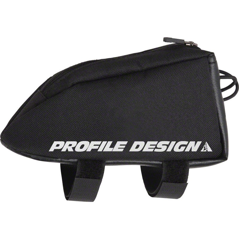 Profile Design Aero Compact E-Pack Top Tube/Stem Bag: Black