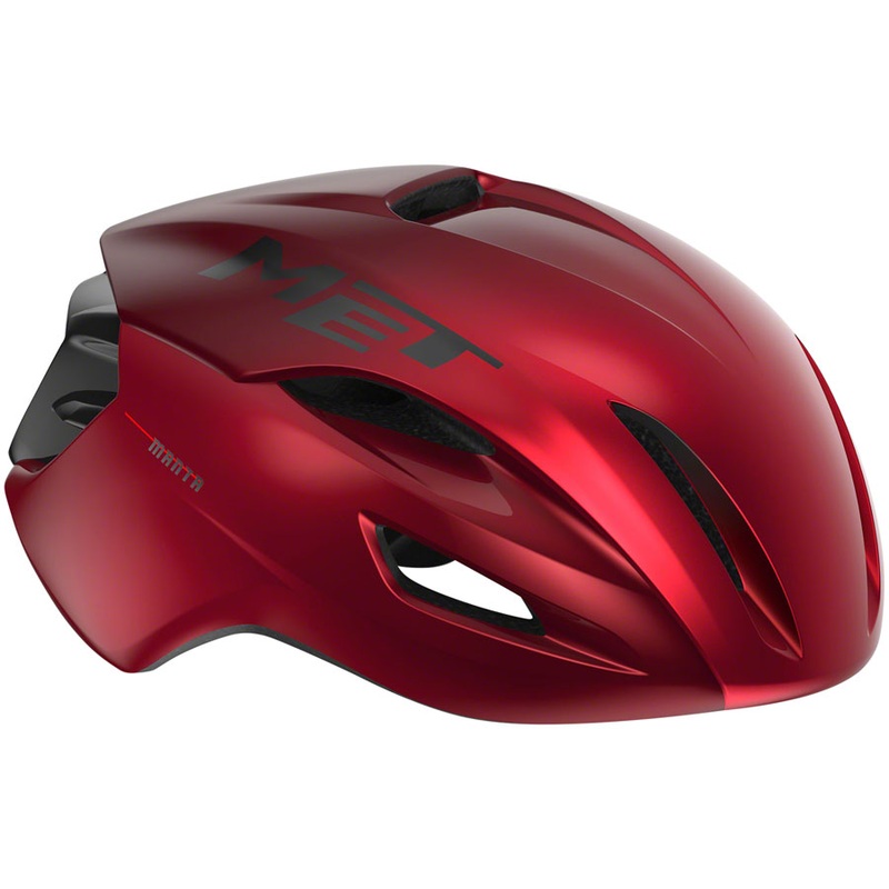 MET Manta MIPS Helmet – Red Metallic Glossy Small