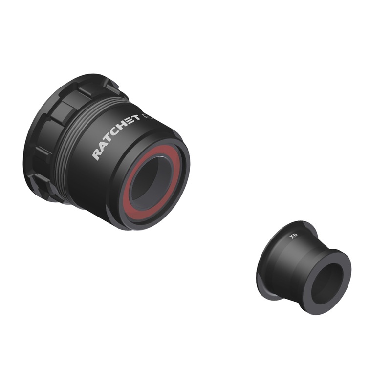 DT Swiss Ratchet EXP Freehub Body – SRAM XD Standard Aluminum Sealed Bearing Kit w/ End Cap 12 x 142/148 mm