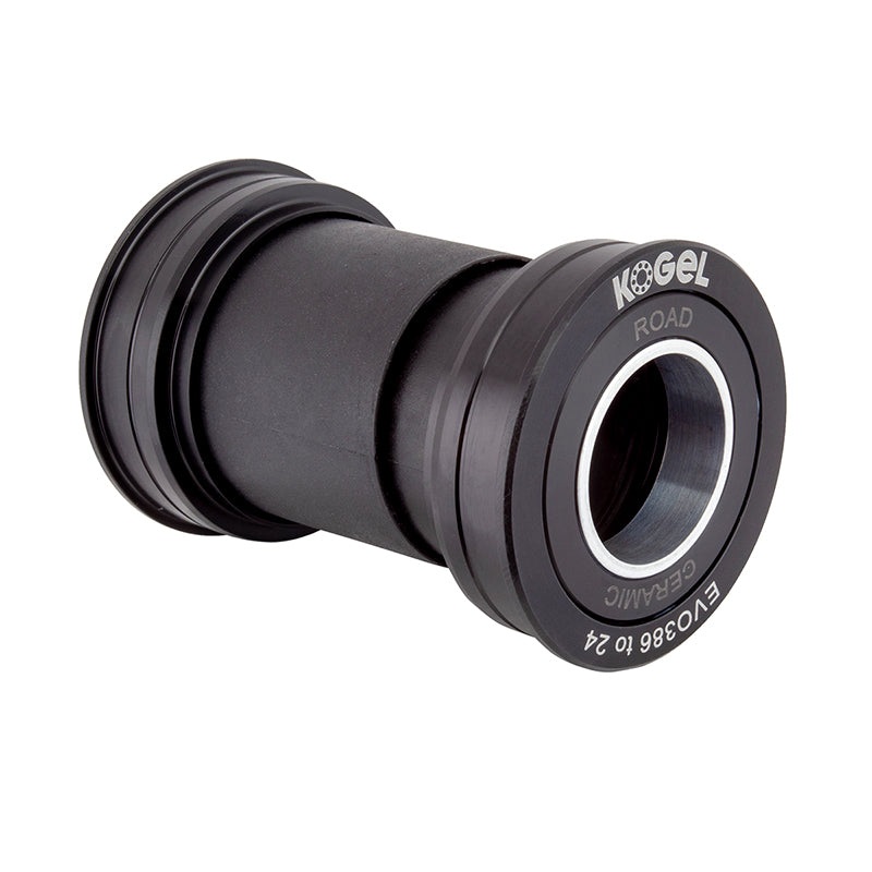 Kogel Bearings BB386EVO-24mm (Road) Alloy Bottom Bracket – Black