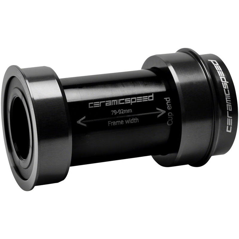 CeramicSpeed BBright Road Bottom Bracket – DUB Road Spindle Black