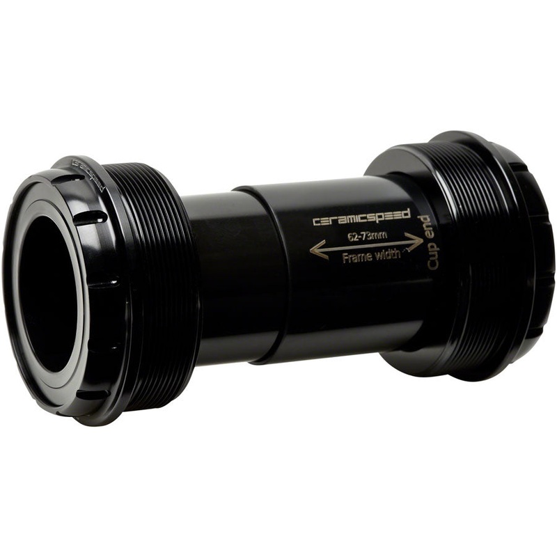 CeramicSpeed T47/73 Bottom Bracket – 30mm Spindle Coated Races Black