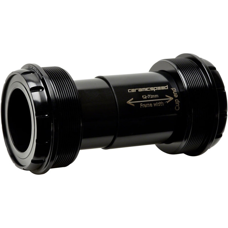CeramicSpeed T47/73 Bottom Bracket – SRAM DUB MTB Coated Races Black