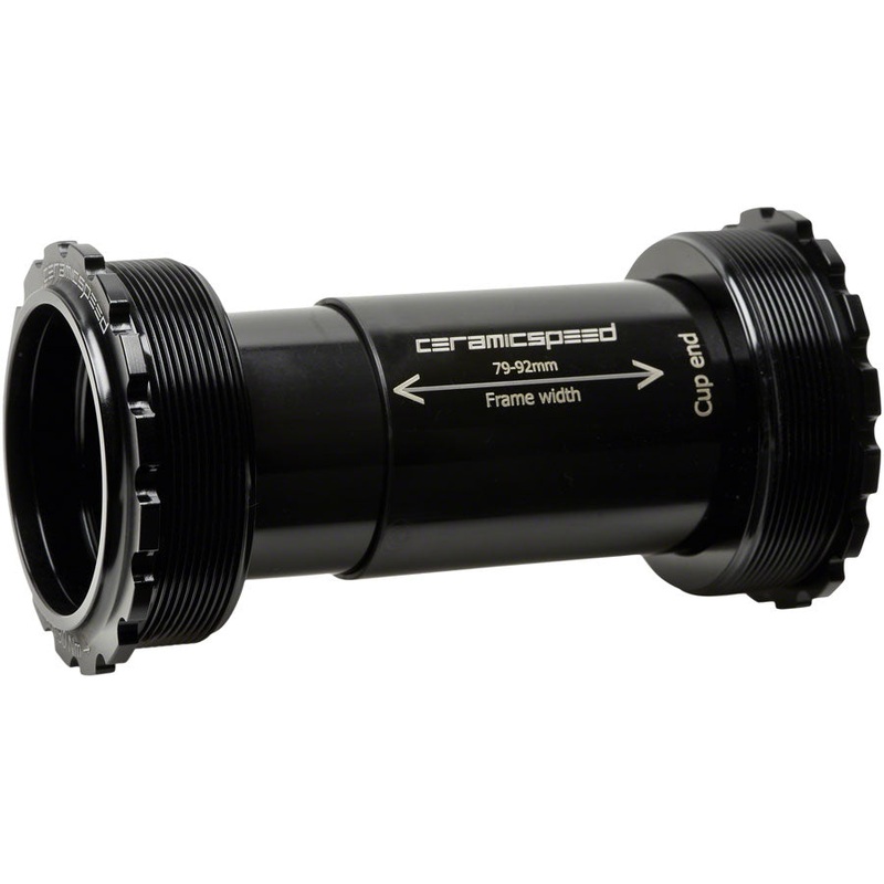CeramicSpeed T47/86 Bottom Bracket – Campagnolo Ultra Torque Black