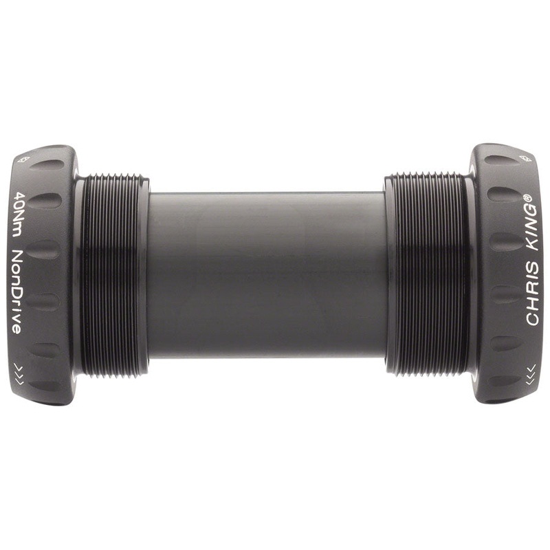 Chris King ThreadFit 24 Bottom Bracket Fit Kit 4 – English For Shimano Hollowtech II Matte Jet