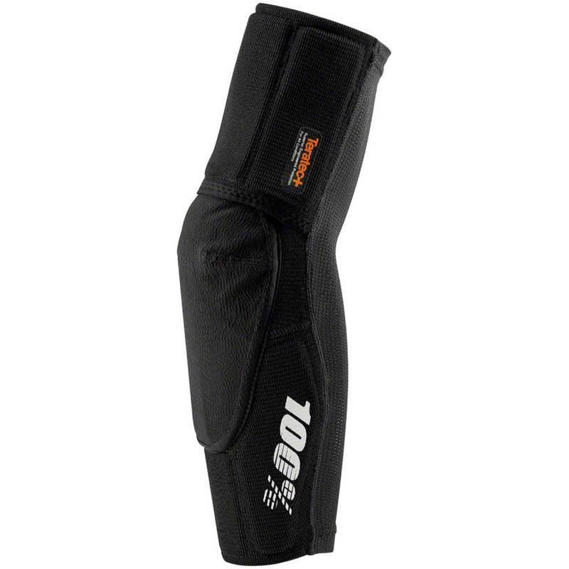 100% Teratec Plus Elbow Guards – Black Large