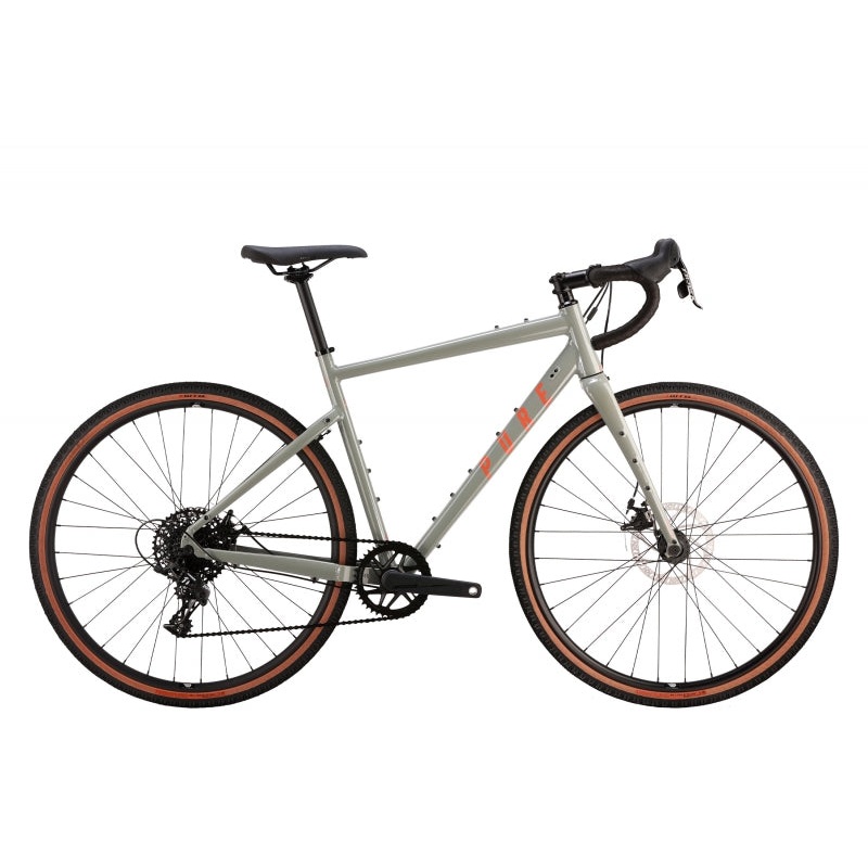 Pure cycles Adventure AL Step-Over 53 cm / LG Agave 700c Black 11 Speed Disc Brakes