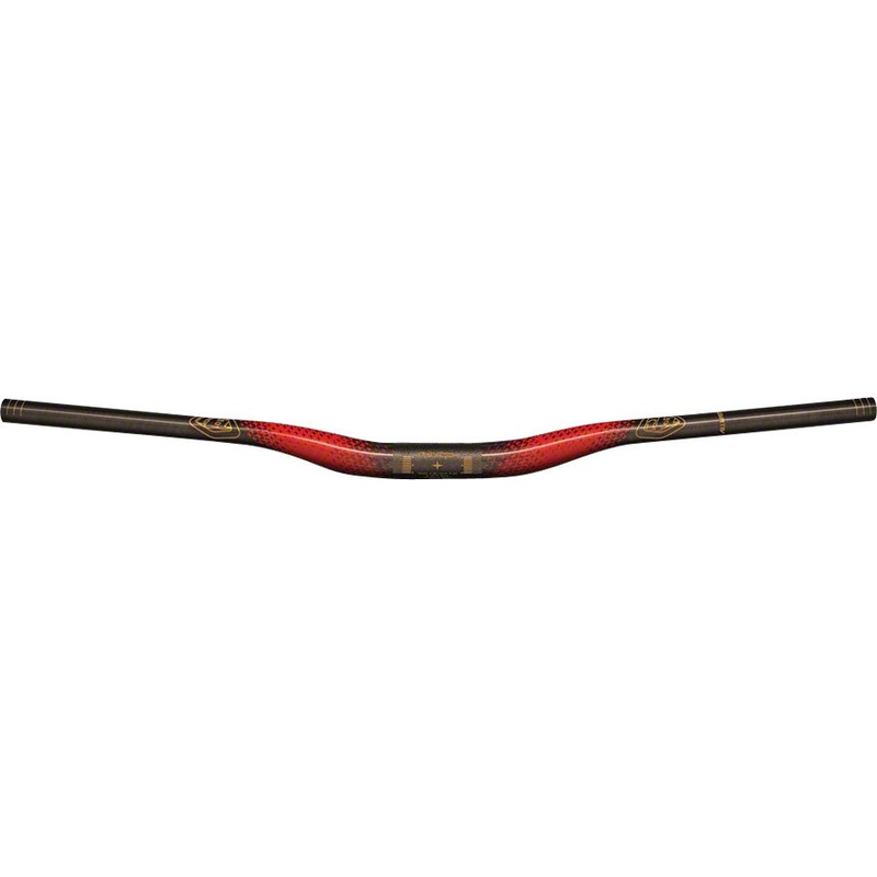 TruVativ Descendant Troy Lee Design Carbon 750mm Width 20mm Rise Starburst Orange/BLK