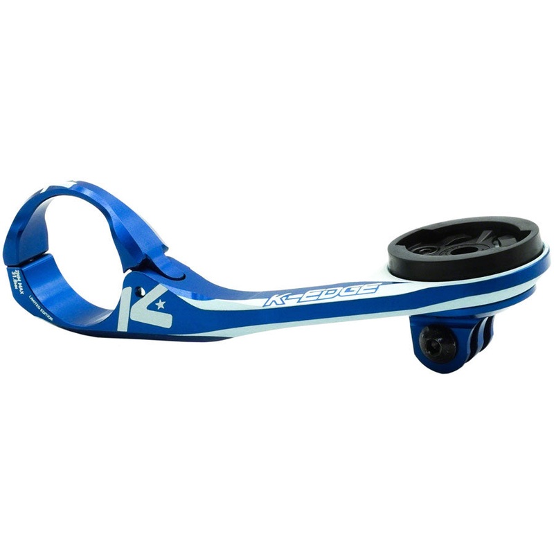 K-Edge Max XL Combo Limited Edition Computer Mount – Garmin/Wahoo Blue