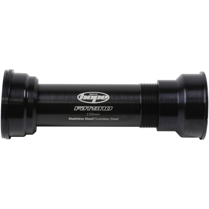 Hope PressFit 41 Bottom Bracket – 121mm Fat Bike For 24mm Spindle Stainless BLK