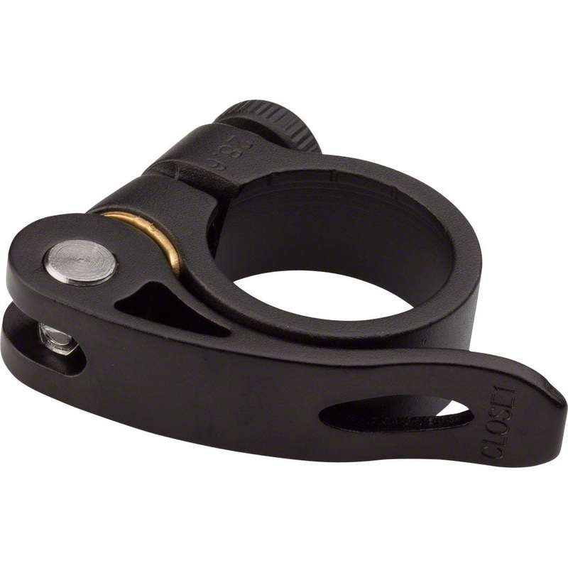 Zoom Alloy Seatpost Clamp – 28.6mm QR Black