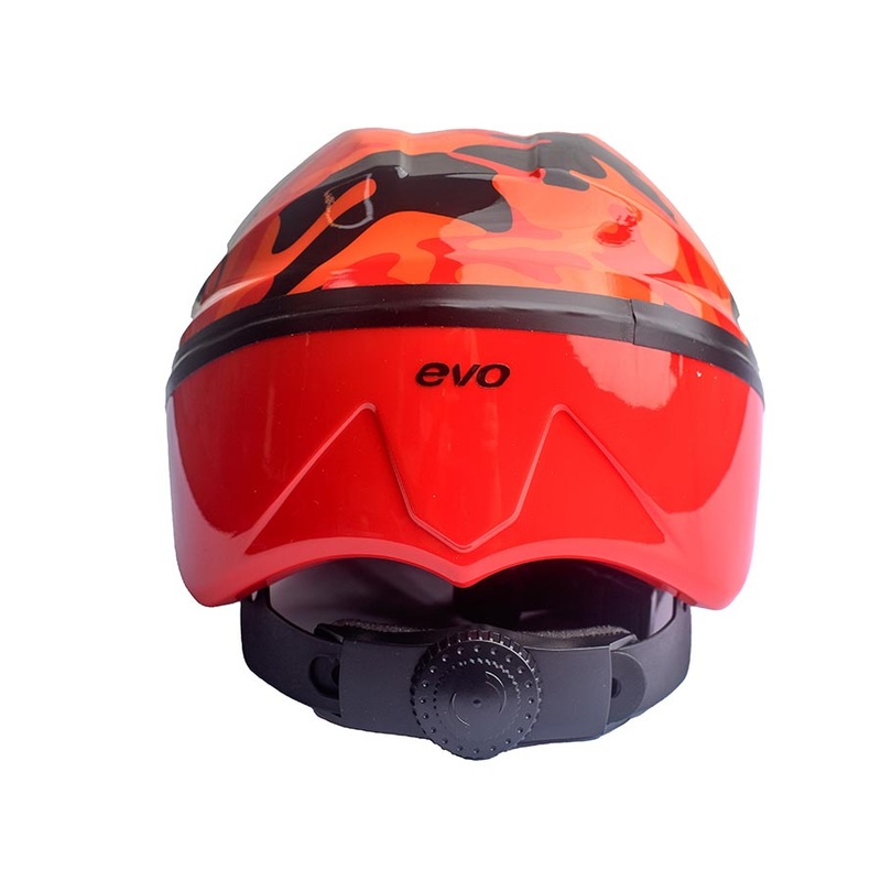 EVO Beep Beep Helmet Orange Camo 44 – 50cm