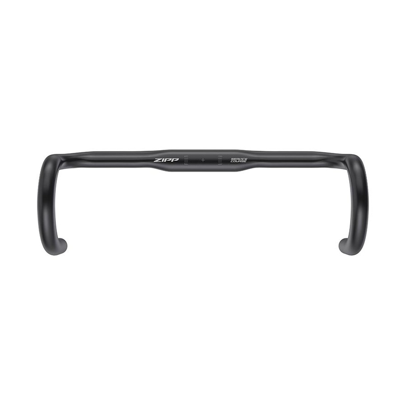 Zipp Service Course 80 Ergo Drop Handlebar – Aluminum 31.8mm 40cm Bead Blast BLK A2