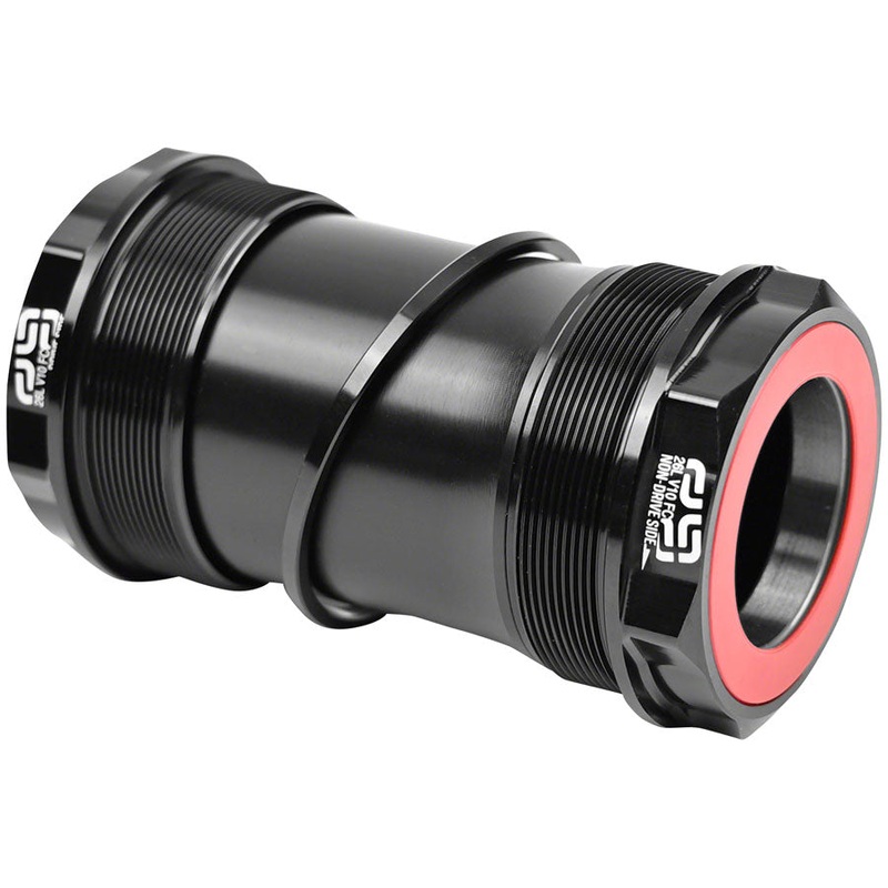 e*thirteen T47 Threaded Bottom Bracket – 68/73mm For 30mm Spindle Black