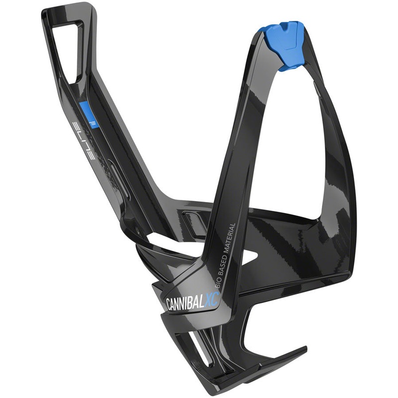 Elite Cannibal XC Bio Water Bottle Cage – Black/Blue