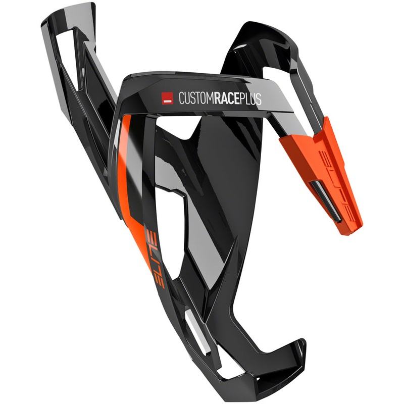 Elite Custom Race Plus Water Bottle Cage – Glossy Orange