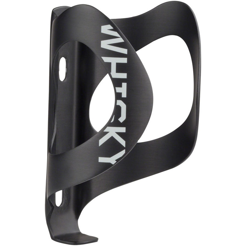 WHISKY No.9 C1 Carbon Water Bottle Cage – Top Entry Matte Black