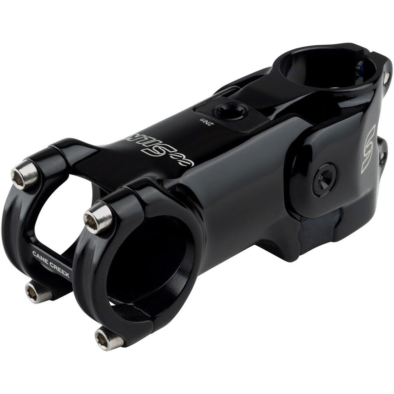Cane Creek eeSilk Stem – 80mm 31.8mm -6 1 1/8″ Alloy Black w/o Comp Switch