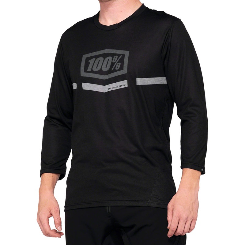 100% Airmatic Jersey – Black X-Large