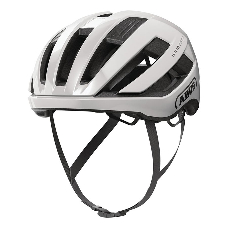Abus Wingback Helmet – Shiny White Small