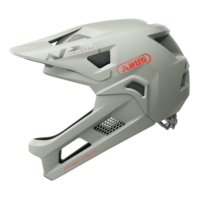 Abus YouDrop FF Helmet S 48 – 55cm Chalk Grey
