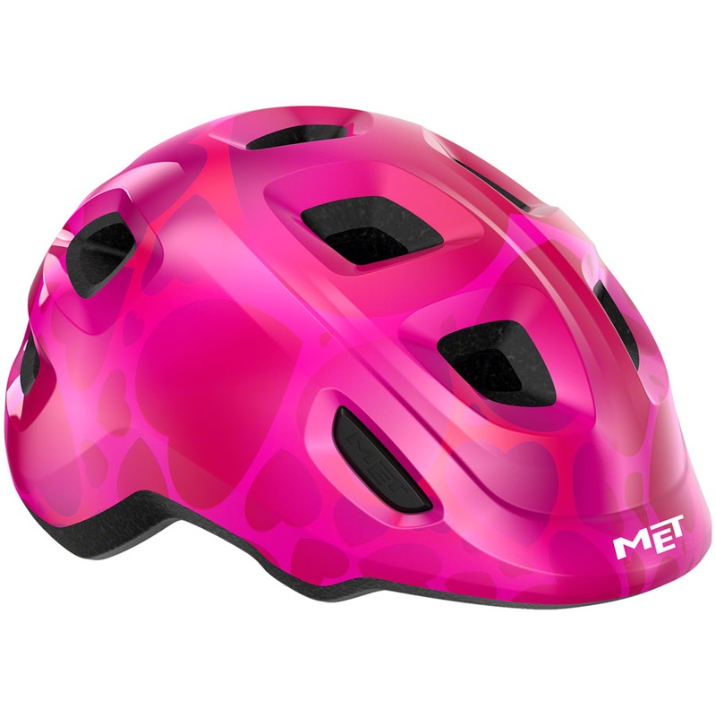 MET Helmets Hooray MIPS Child Helmet – Pink Hearts Small 52-55cm