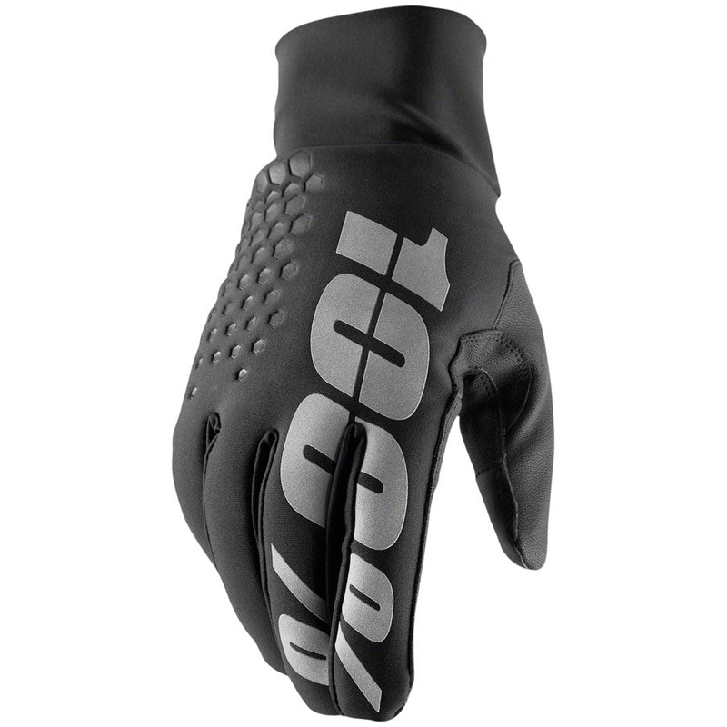 100% Hydromatic Brisker Gloves – Black Full Finger Mens X-Large